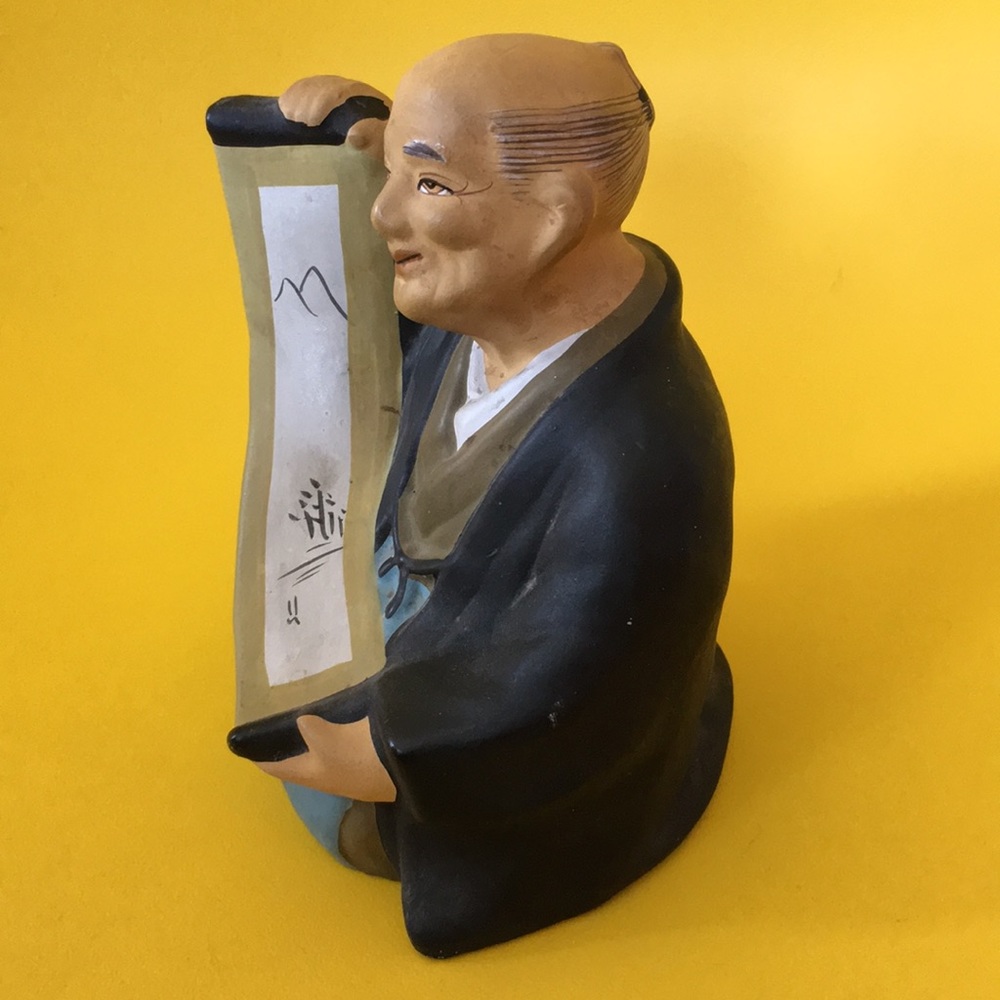 NORCREST Japan authentic vintage figure scroll